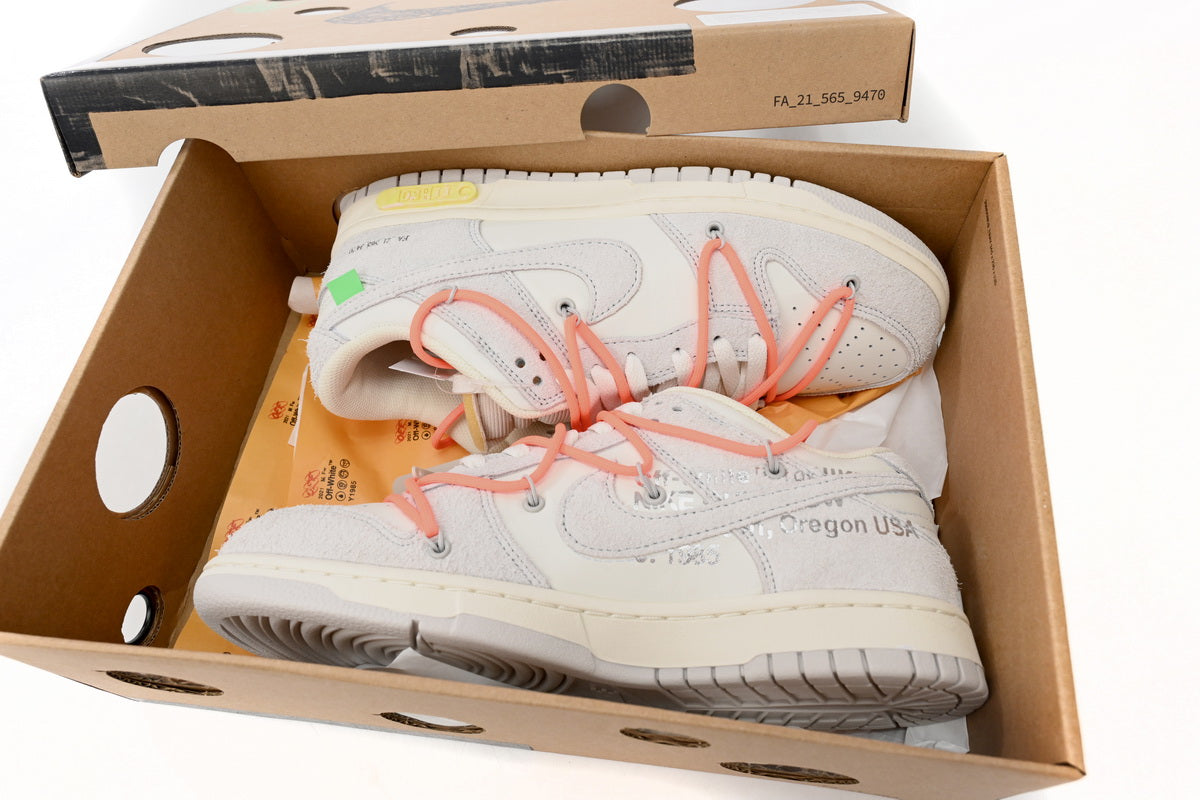 OFF WHITE x Nike Dunk SB Low The 50 NO.11