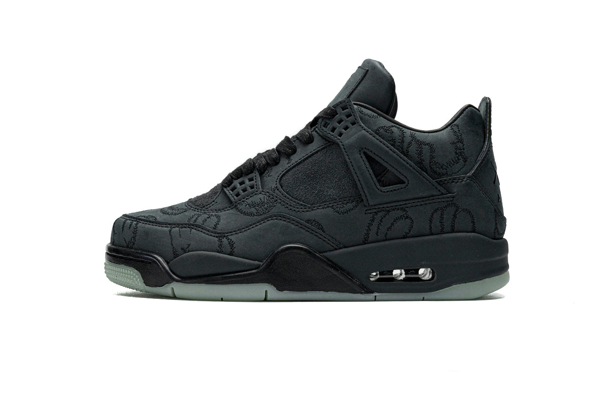 Air Jordan 4 Retro KAWS Black