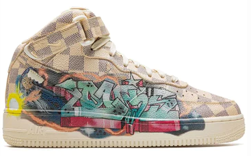 Louis Vuitton Air Force Mid "Graffiti"