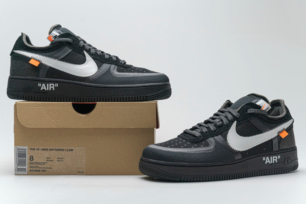 OFF White X Air Force 1 Low Black