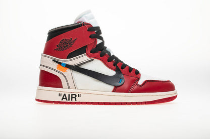 OFF WHITE X Air Jordan 1 Red