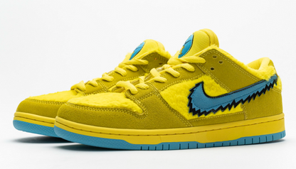 Nike SB Dunk Low Grateful Dead Bears Opti Yellow