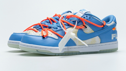 Nike Dunk Low Off-White Futura UNC