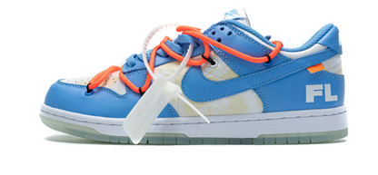 Nike Dunk Low Off-White Futura UNC