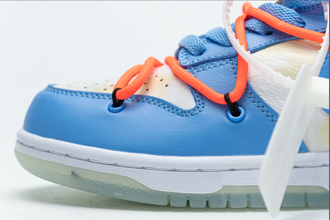 Nike Dunk Low Off-White Futura UNC