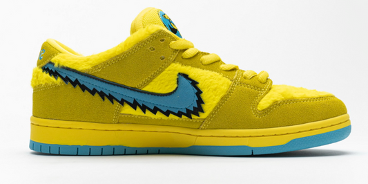 Nike SB Dunk Low Grateful Dead Bears Opti Yellow