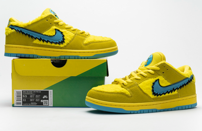 Nike SB Dunk Low Grateful Dead Bears Opti Yellow