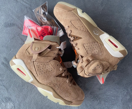 Jordan 6 Retro Travis Scott British Khaki