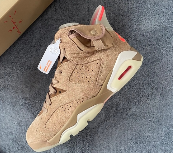 Jordan 6 Retro Travis Scott British Khaki