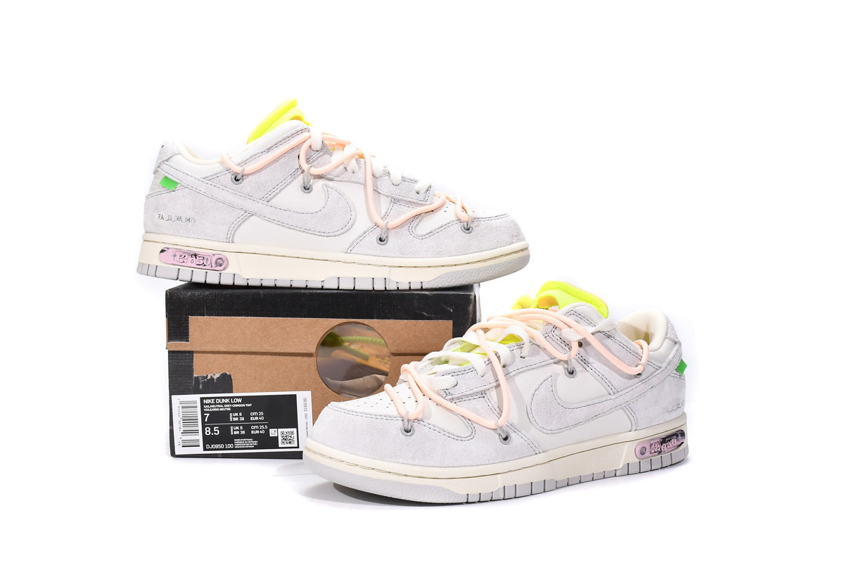 OFF WHITE X NIKE DUNK SB LOW THE 50 NO.12