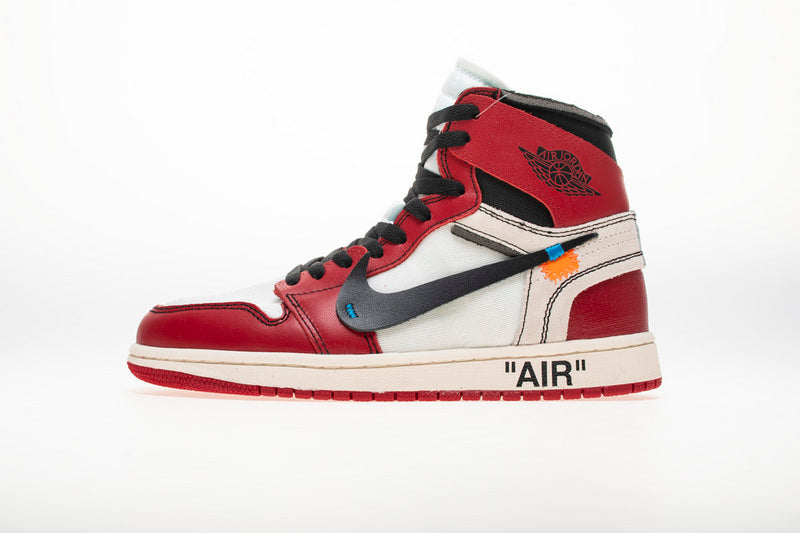 OFF WHITE X Air Jordan 1 Red