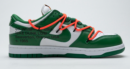 Nike Dunk Low Off-White Pine Green