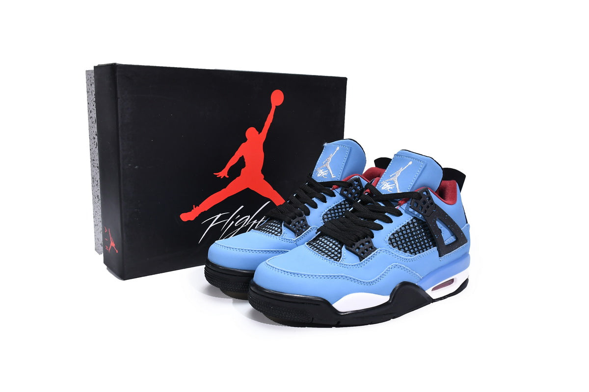 Air Jordan 4 Retro Houston Oilers Travis Scott Collab