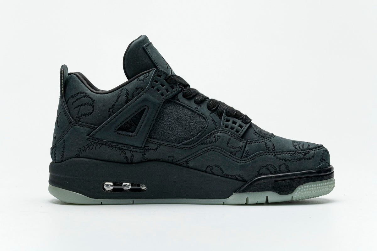 Air Jordan 4 Retro KAWS Black