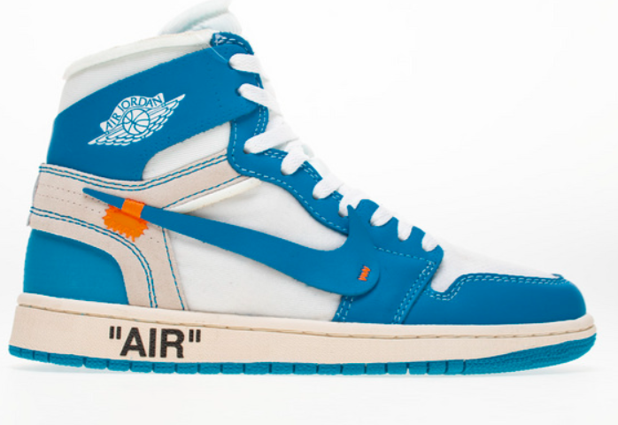 Jordan 1 Retro High Off-White University Blue