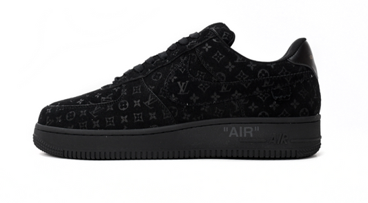 Louis Vuitton Nike Air Force 1 Low By Virgil Abloh Black