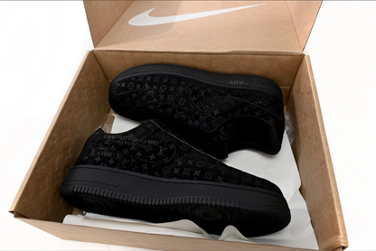 Louis Vuitton Nike Air Force 1 Low By Virgil Abloh Black