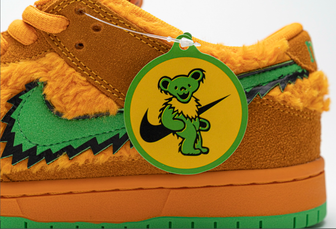 Nike SB Dunk Low Grateful Dead Bears Orange