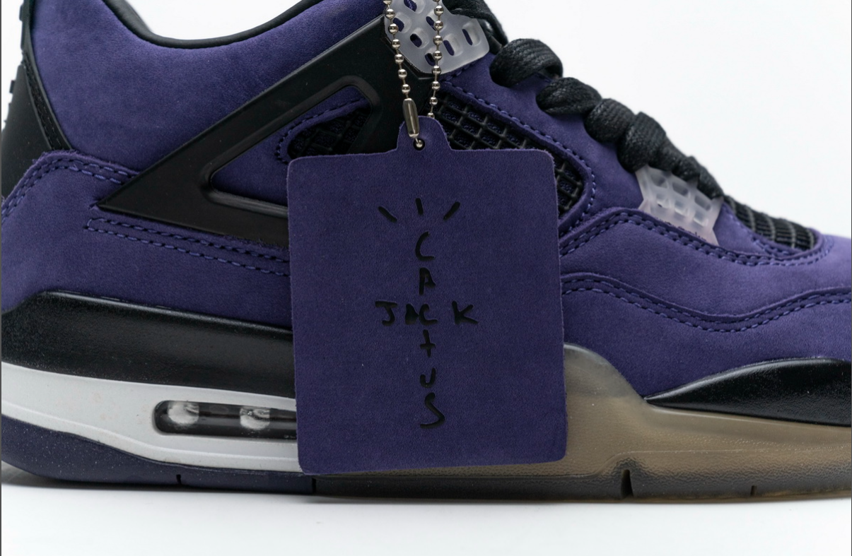 Jordan 4 Retro Travis Scott Purple