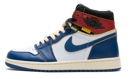 Jordan 1 Retro High Union Los Angeles Blue Toe