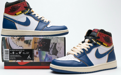 Jordan 1 Retro High Union Los Angeles Blue Toe