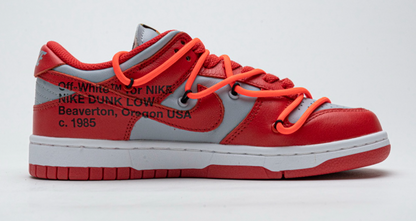 Nike Dunk Low Off-White University Red