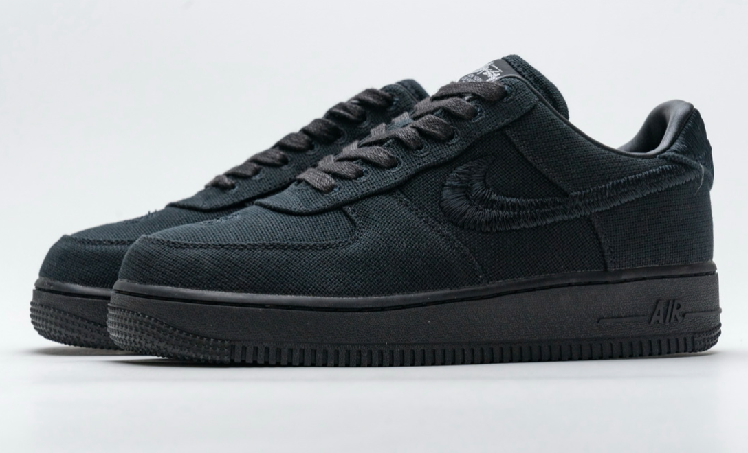 Stussy x Nike Air Force 1 Low Black