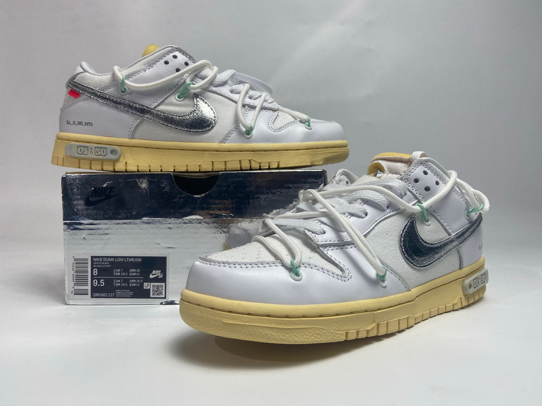 OFF WHITE x Nike Dunk SB Low The 50 NO.1