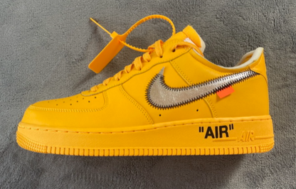 Nike Air Force 1 Low Off-White ICA University Gold